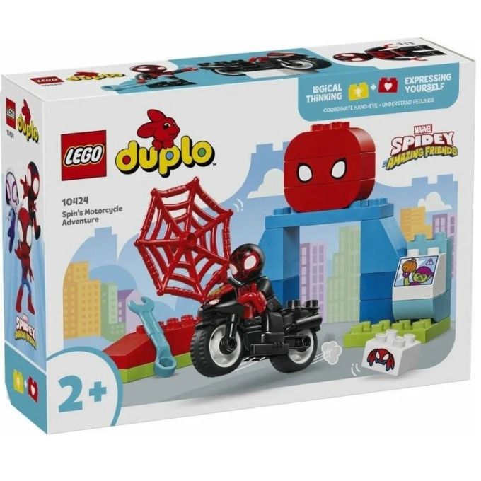10424 Lego Duplo – Spin a dobrodružství na motorce