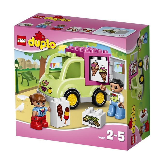 10586 LEGO DUPLO - Zmrzlinářská dodávka