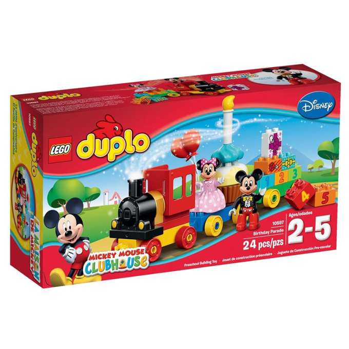 10597 LEGO DUPLO - Přehlídka k narozeninám Mickyeho a Minnie