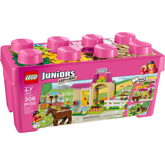 10674 LEGO JUNIORS - Farma pro koníky