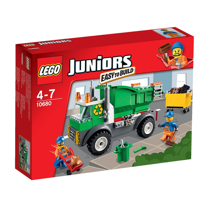 10680 LEGO JUNIORS - Popelářské auto