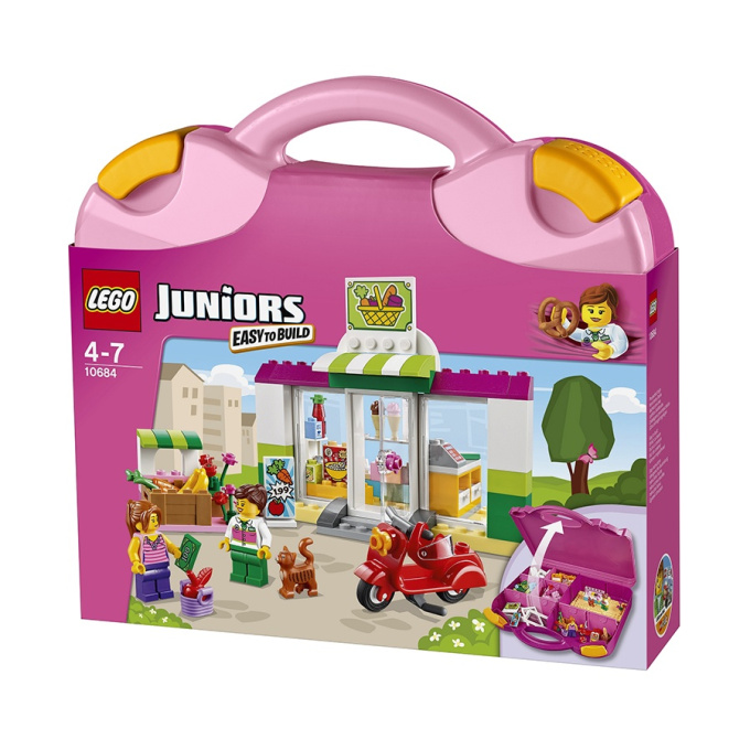 10684 LEGO JUNIORS - Supermarket v kufříku