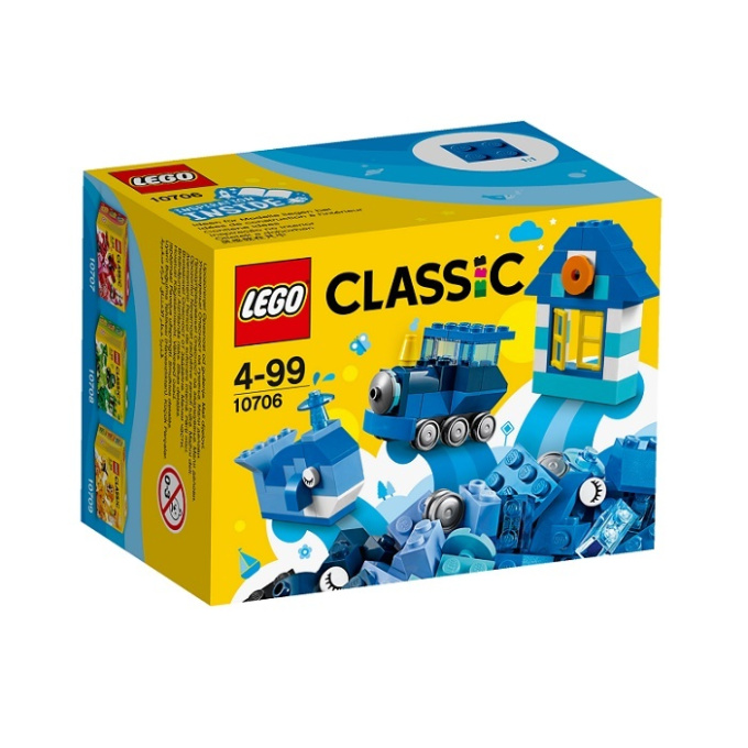 10706 LEGO CLASSIC – Modrý kreativní box