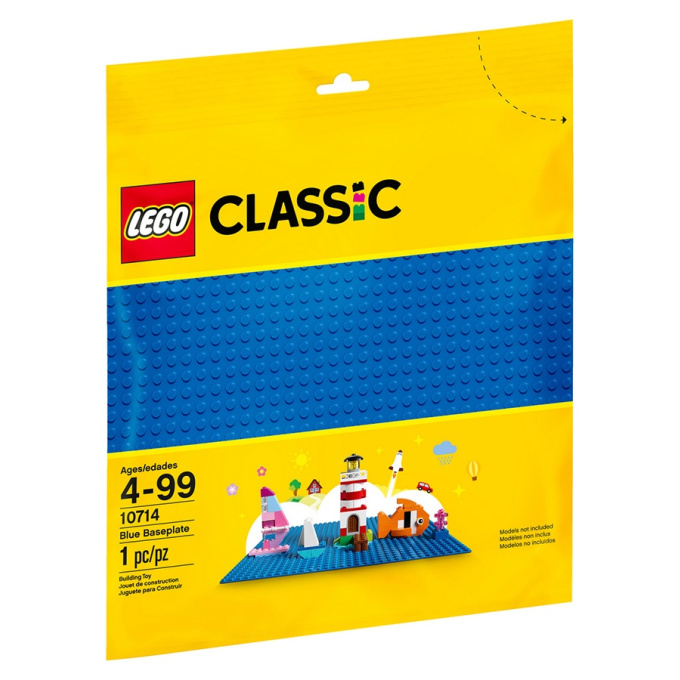 10714 Lego Classic - Modrá podložka na stavění