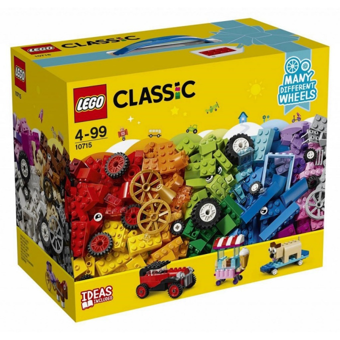 10715 LEGO CLASSIC - Kostky na kolečkách