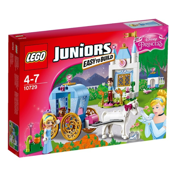 10729 LEGO JUNIORS - Popelčin kočár