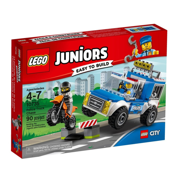 10735 LEGO JUNIORS - Honička s policejní dodávkou