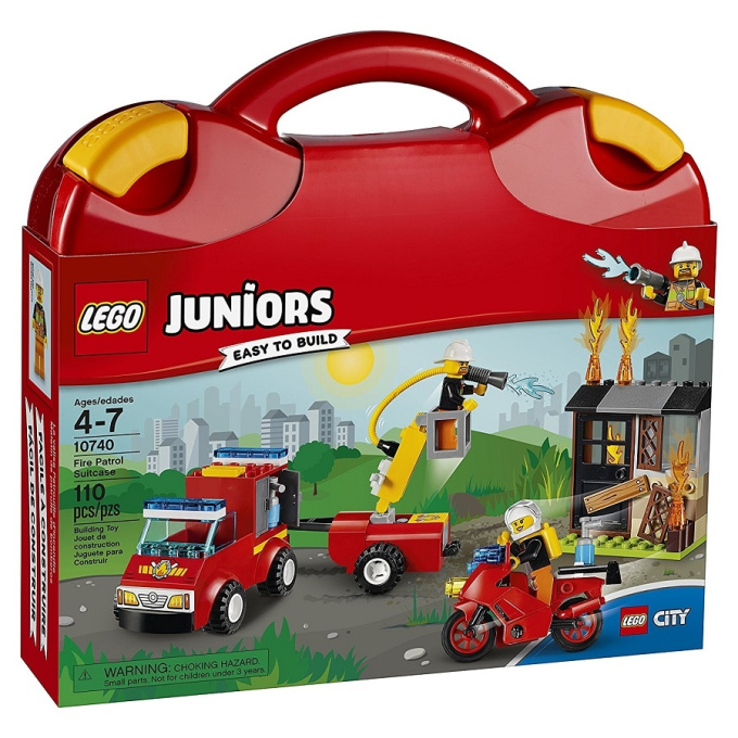 10740 LEGO JUNIORS - Kufřík - hasičské hlídky