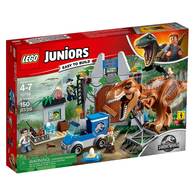 10758 LEGO JUNIORS - Útěk T-Rexa