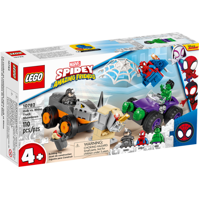 10782 Lego Marvel – Hulk vs. Rhino-souboj džípů