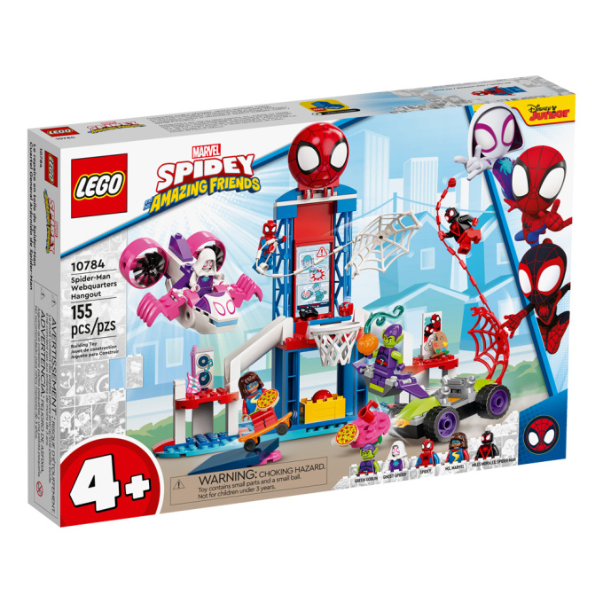 10784 Lego Marvel – Spiderman a pavoučí základna