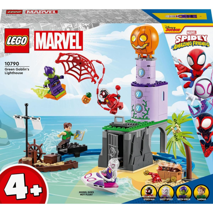 10790 Lego Marvel- Spideyho tým v majáku Zeleného Goblina