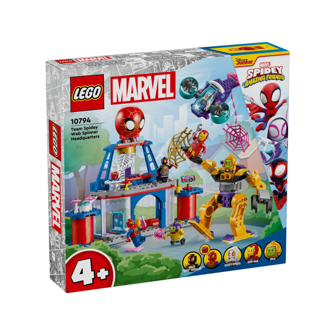 10794 Lego Marvel – Pavoučí základna Spideyho týmu