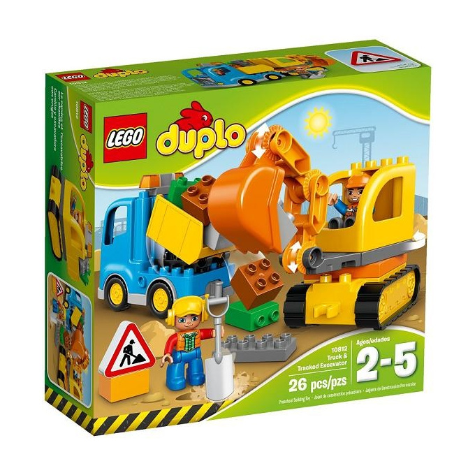 10812 LEGO DUPLO – Pásový bagr a náklaďák