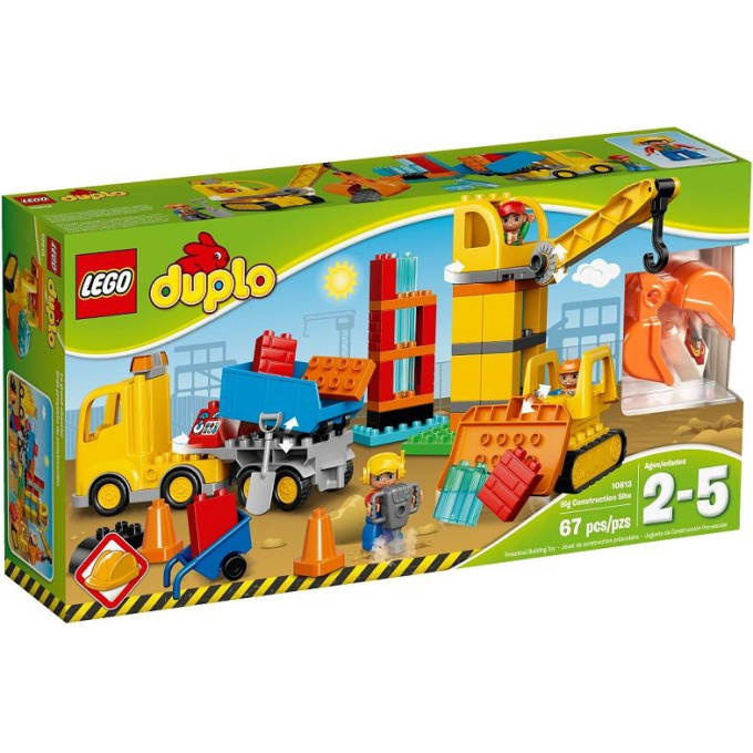 10813 LEGO DUPLO – Velké staveniště