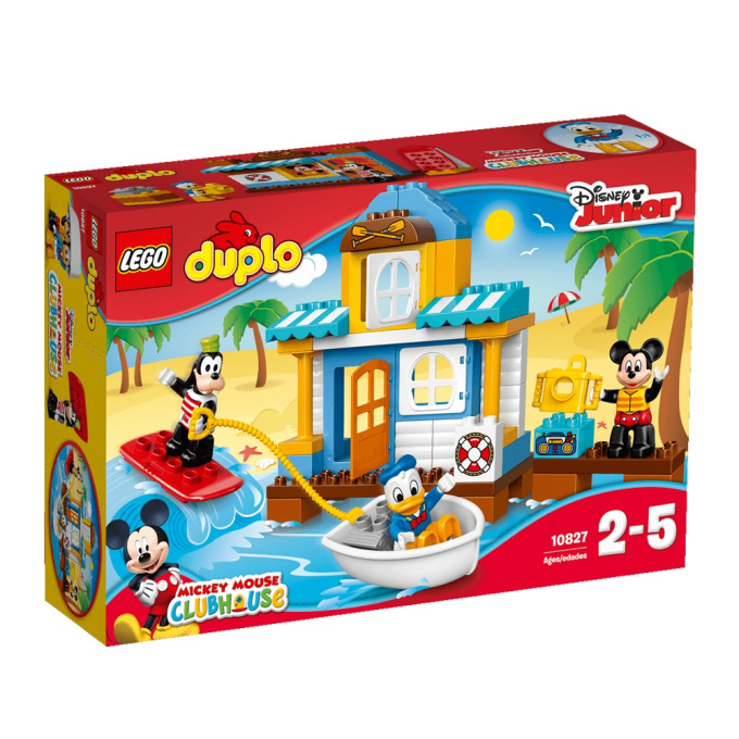 10827 LEGO DUPLO - Mickey a jeho kamarádi v domě na pláži