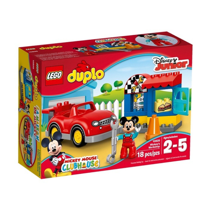 10829 LEGO DUPLO - Mickeyho dílna