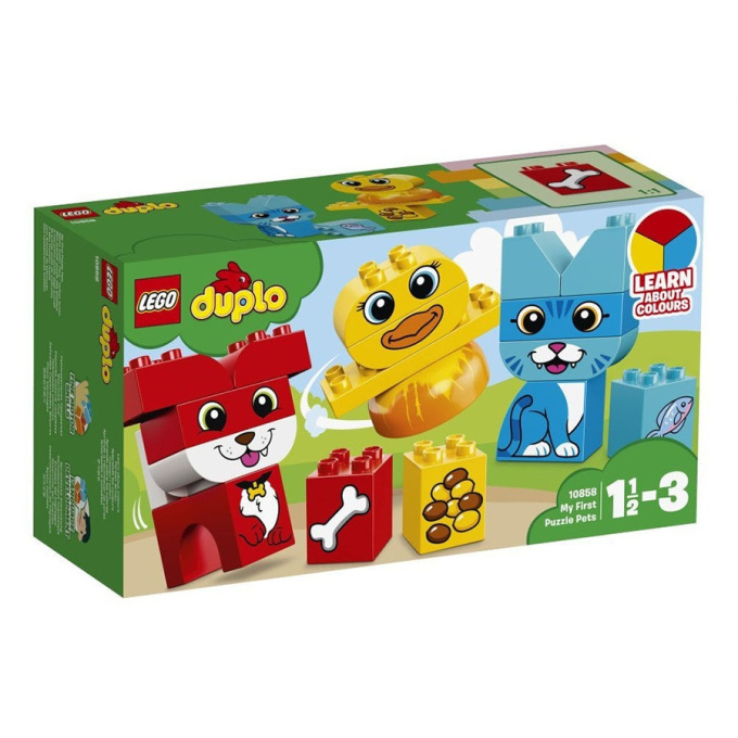10858 LEGO DUPLO - Moji první skládací mazlíčci