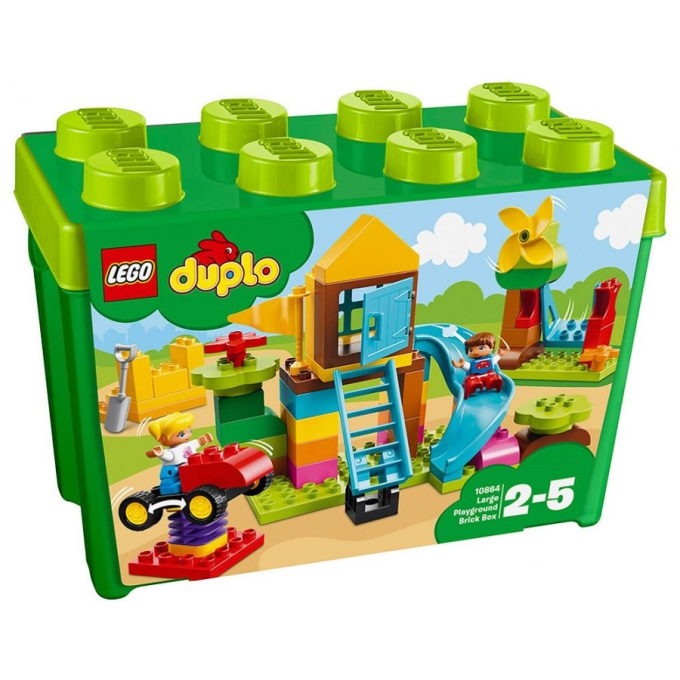 10864 LEGO DUPLO - Velký box s kostkami na výstavbu hřiště