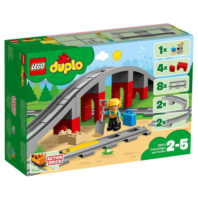 10872 Lego Duplo - Železniční most a kolejnice