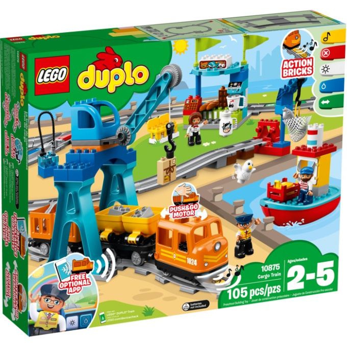 10875 Lego Duplo – Nákladní vlak