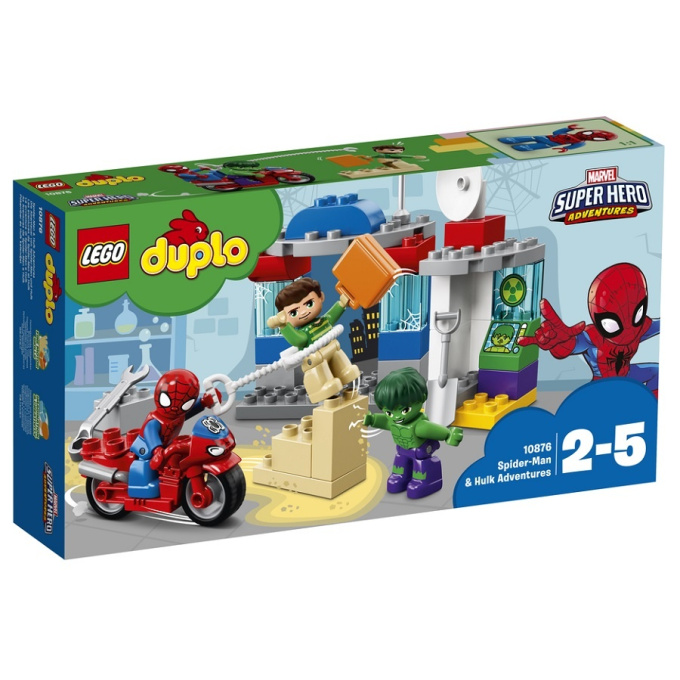 10876 LEGO DUPLO - Dobrodružství Spider-Mana a Hulka