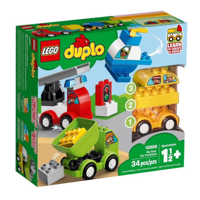 10886 LEGO DUPLO - Moje první výtvory vozidel