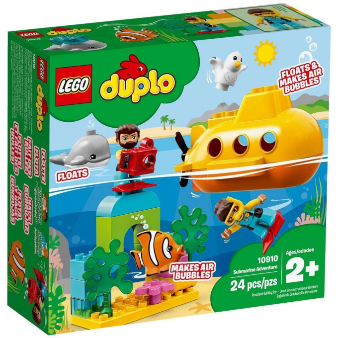 10910 Lego Duplo: Dobrodružství v ponorce
