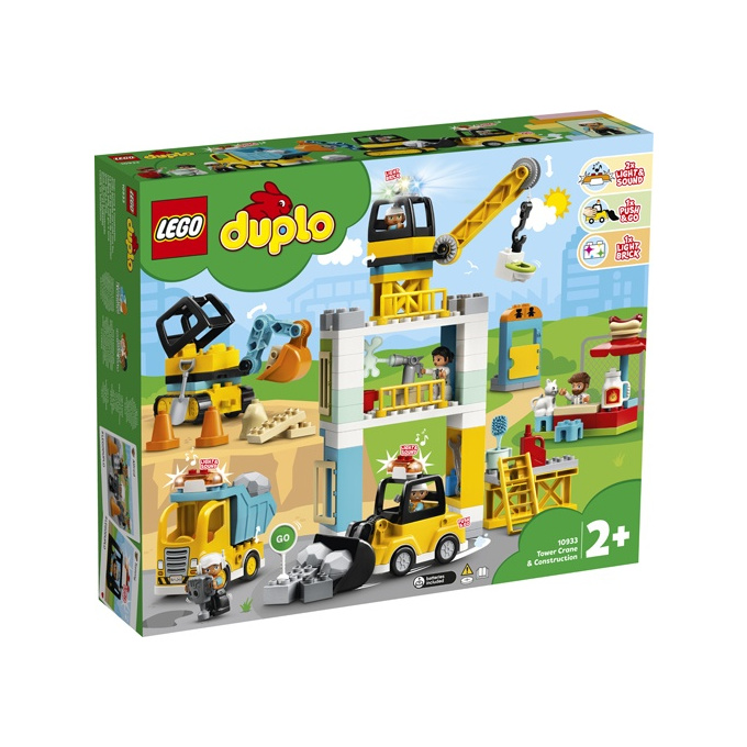 10933 LEGO DUPLO - Stavba s věžovým jeřábem