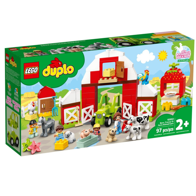 10952 LEGO DUPLO – Stodola, traktor a zvířátka z farmy