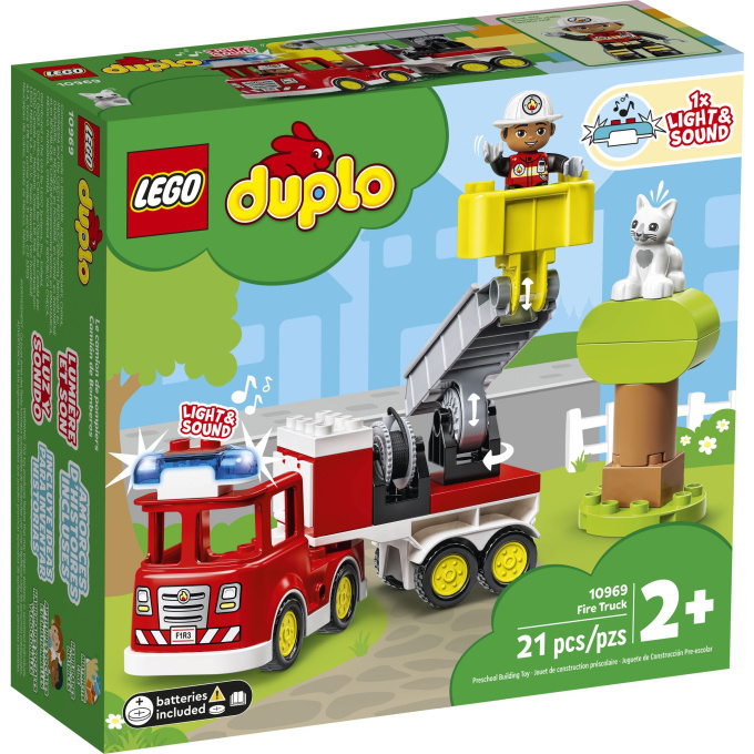 10969 Lego Duplo – Hasičský vůz