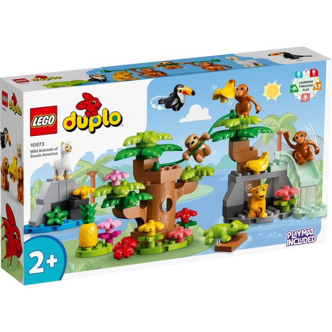 10973 Lego Duplo- Divoká zvířata Jižní Ameriky