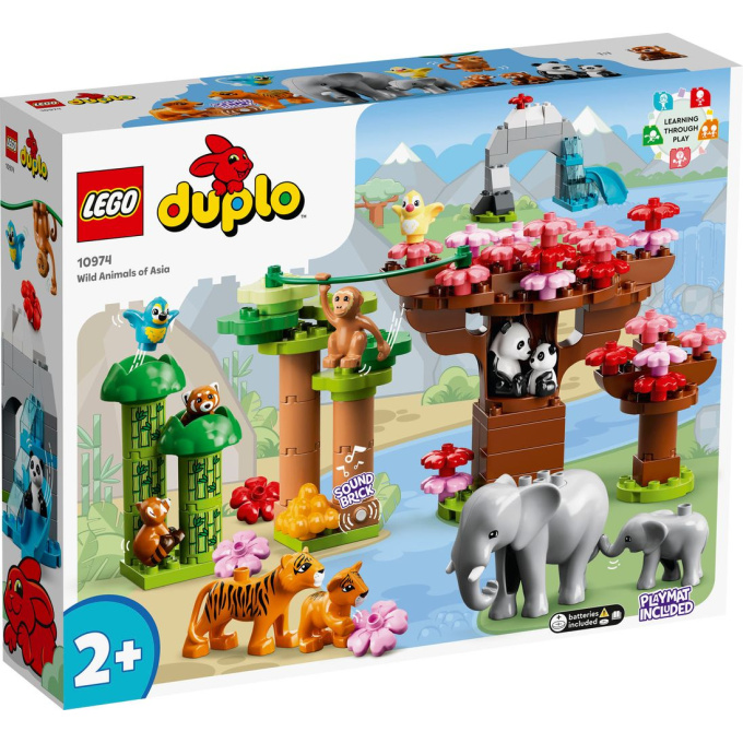 10974 Lego Duplo- Divoká zvířata Asie