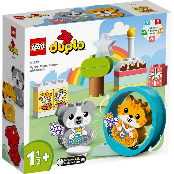 10977 Lego Duplo- Moje první štěňátko a kočička se zvukem