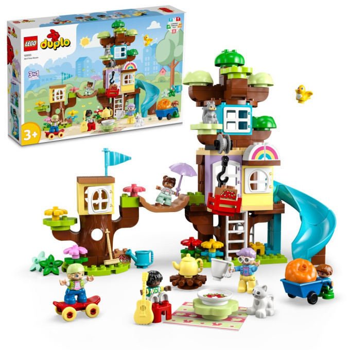 10993 Lego Duplo – Domeček na stromě 3 v 1
