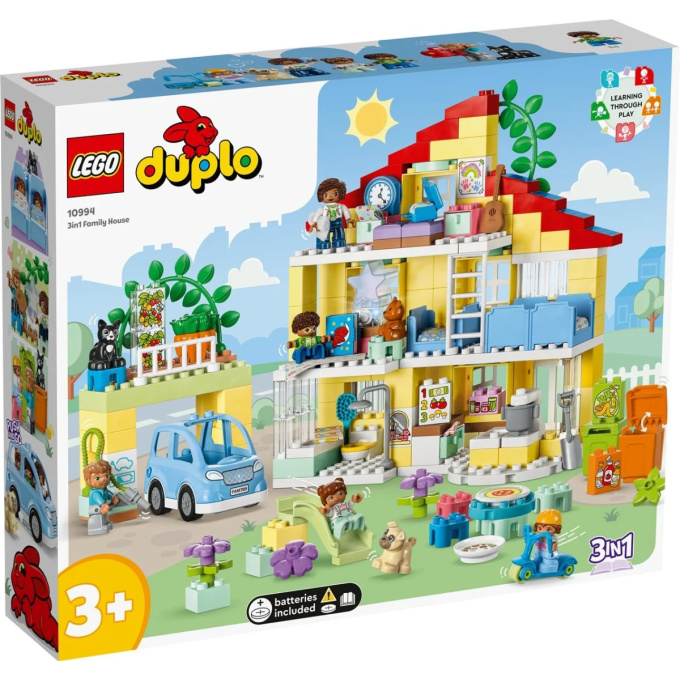 10994 Lego Duplo – Rodinný dům 3 v 1