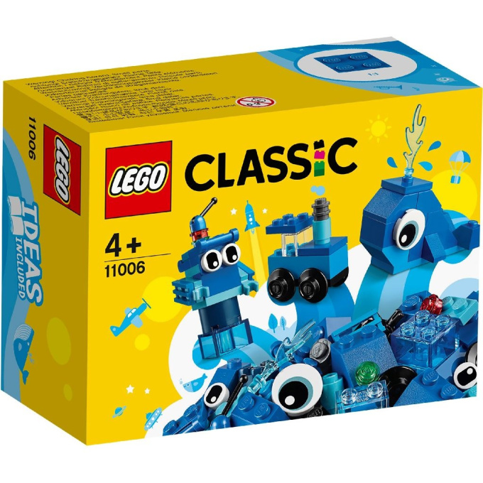 11006 Lego Classic – Modré kreativní kostky