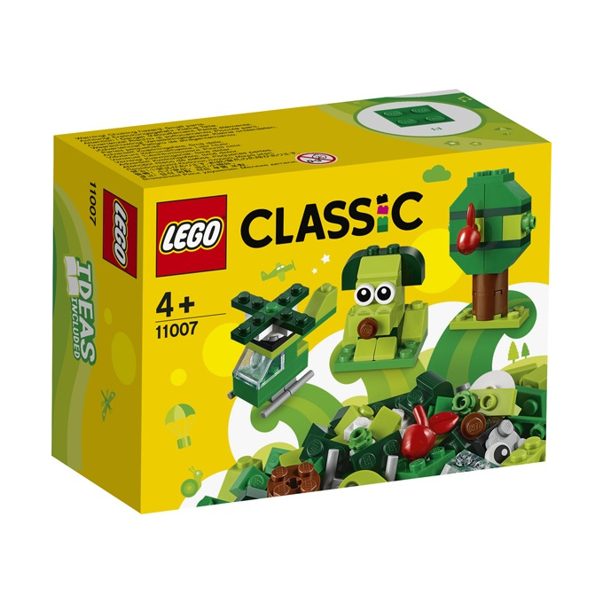 11007 LEGO CLASSIC - Zelené kreativní kostky