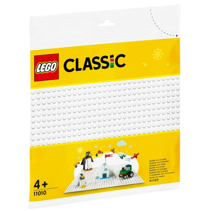 11010 Lego Classic - Bílá podložka na stavění