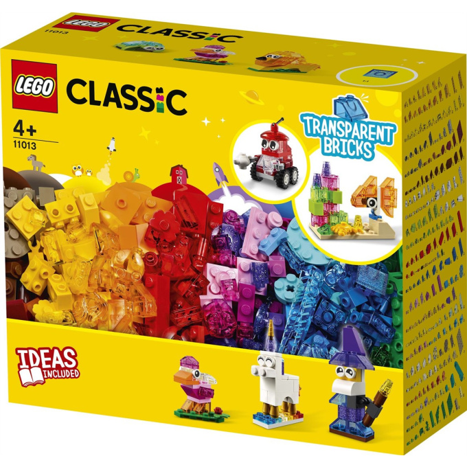 11013 Lego Classic - Průsvitné kreativní kostky