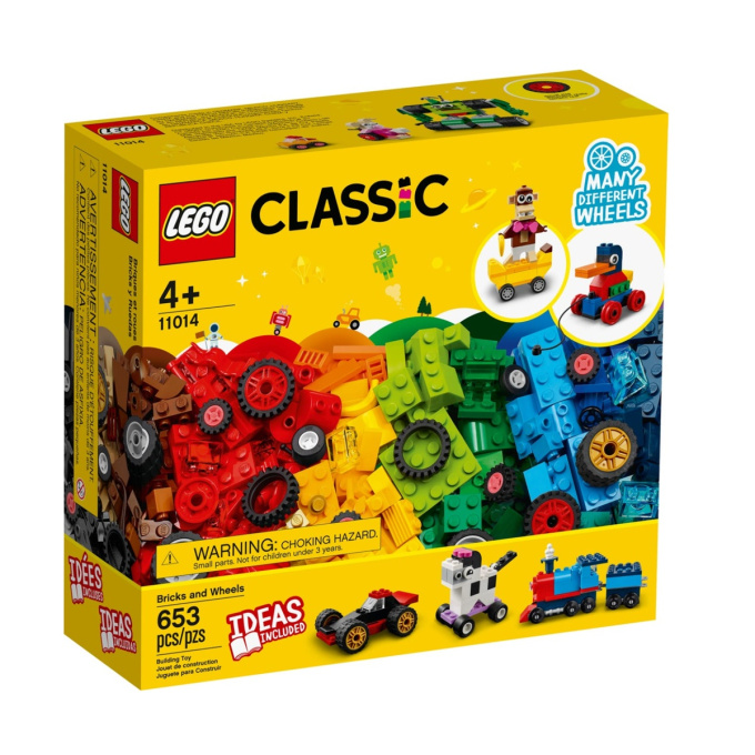 11014 Lego Classic – Kostky a kola