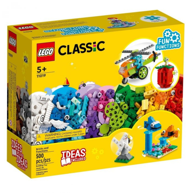 11019 Lego Classic- Kostky a Funkce