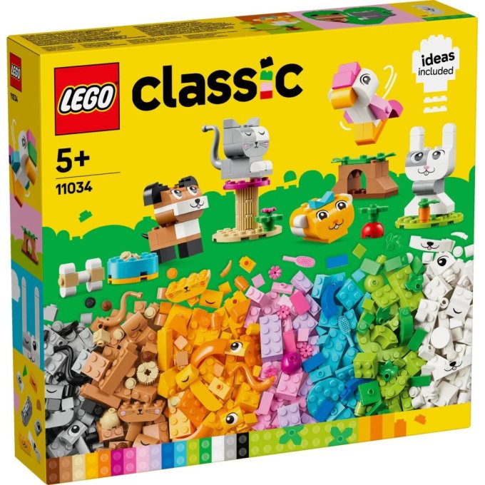 11034 Lego Classic – Tvořiví mazlíčci