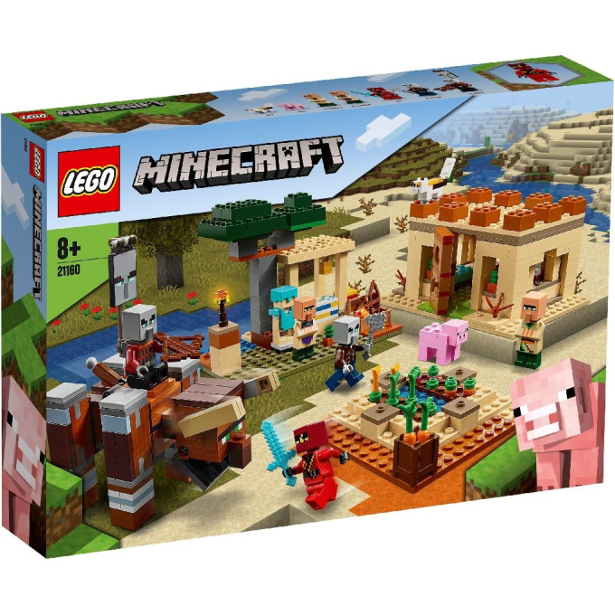 21160 LEGO MINECRAFT - Útok Illagerů