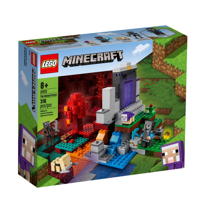 21172 Lego Minecraft– Zničený portál