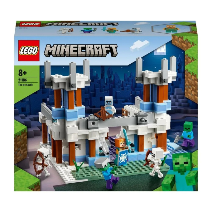 21186 Lego Minecraft- Ledový Zámek