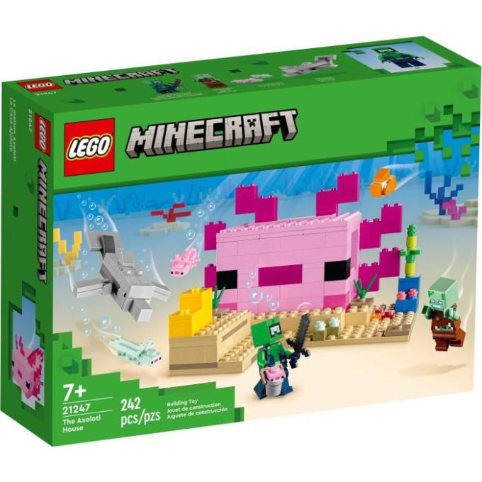 21247 Lego Minecraft- Dům Axolotlů
