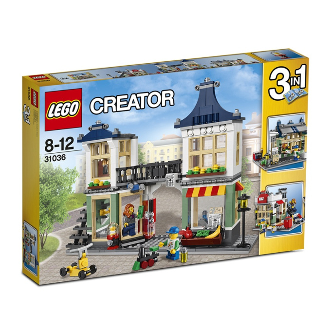 31036 LEGO CREATOR - Obchod s hračkami a potravinami