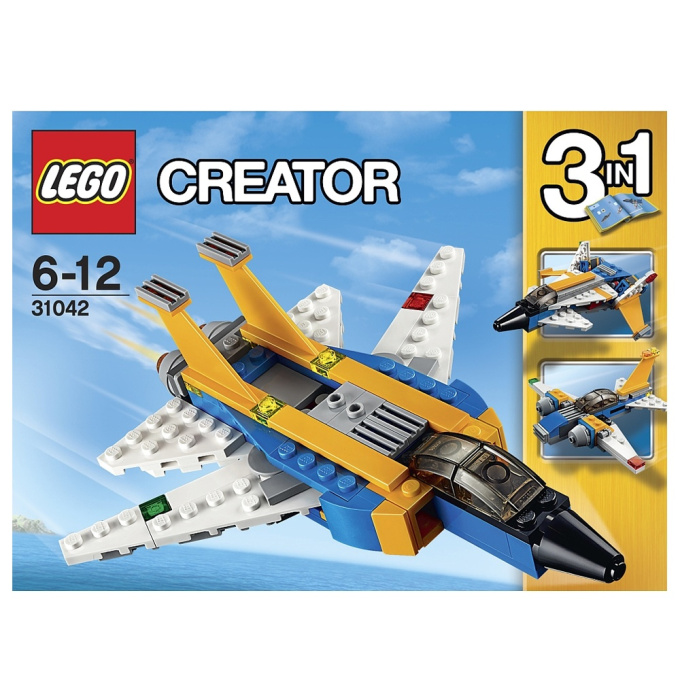 31042 LEGO CREATOR - Super stíhačka