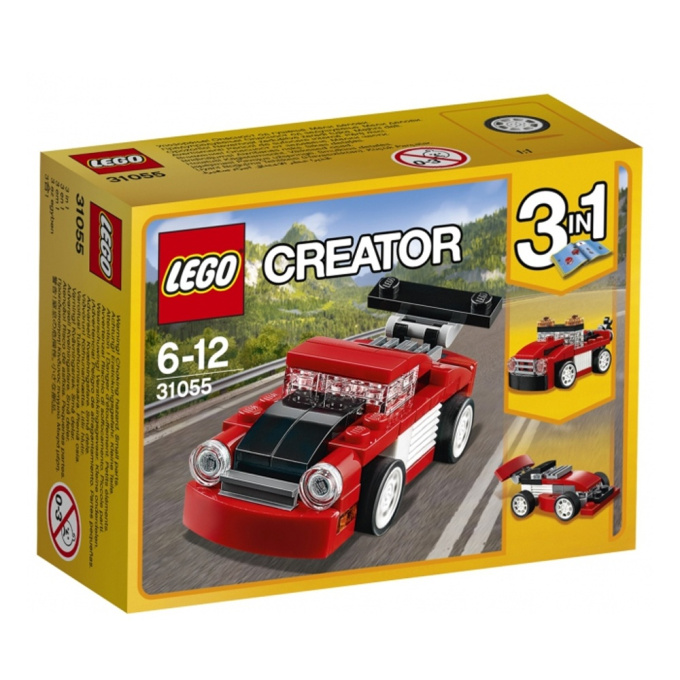 31055 LEGO CREATOR - Červené závodní auto